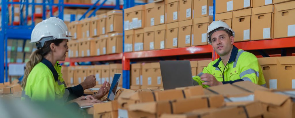 melhora de operação logística com digitalização